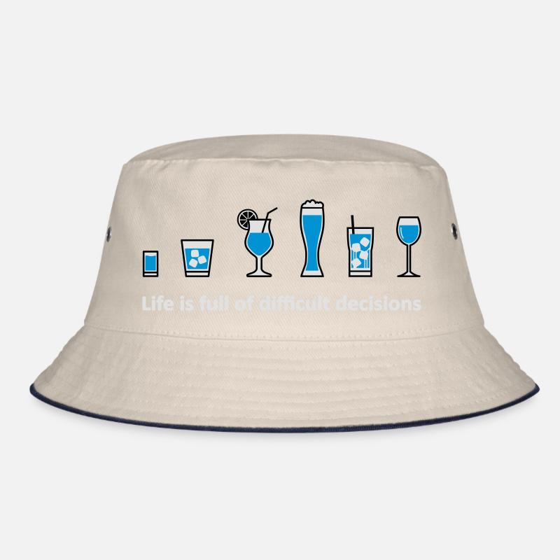 Life is full of difficult decisions Bucket Hat