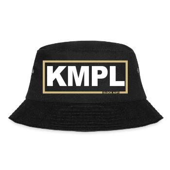 KMPL - Kumpel gold - Bucket Hat - Schwarz - Vorne - Lela (165cm)