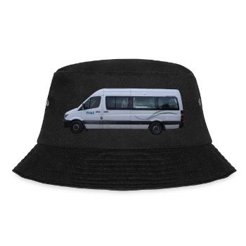 Wohnmobil AUS und NZ - Bucket Hat - Schwarz - Vorne - Lela (165cm)