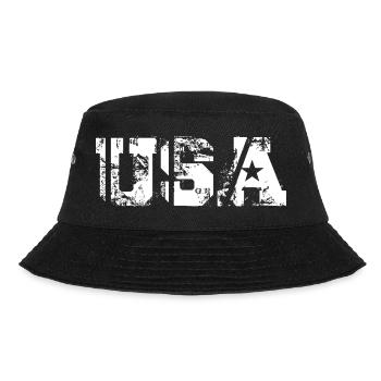 USA - Bucket Hat - black - Front - Lela (165cm)