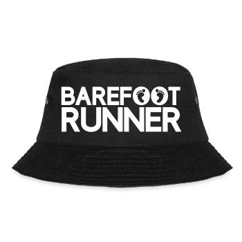 Barfußläufer - Bucket Hat - Schwarz - Vorne - Lela (165cm)