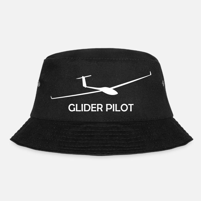 pilote de planeur pilote de vol planeur cadeau planeur - Bob - noir