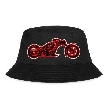 Logo de moto Biker Club 01 - Bob - noir - Devant - Lela (165cm)