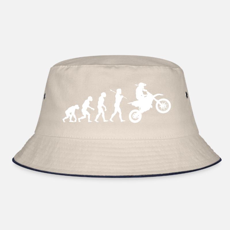 Biker Evolution Bucket Hat
