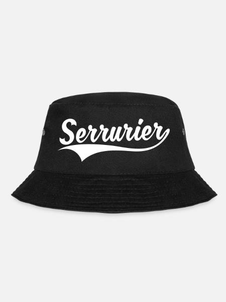 Locksmith - Bucket Hat - black