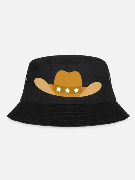 Chapeau de Cow-Boy classique Far West Country - Bob - noir