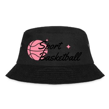 Basketball - Bucket Hat - black - Front - Lela (165cm)