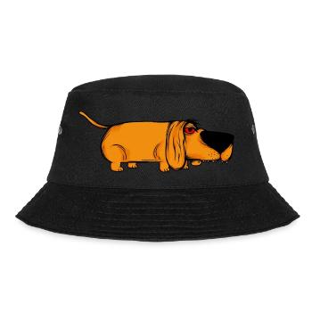 Funny dogs 14 - Bucket Hat - black - Front - Lela (165cm)