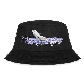 Dolphins - Bucket Hat - black - Front - Lela (165cm)