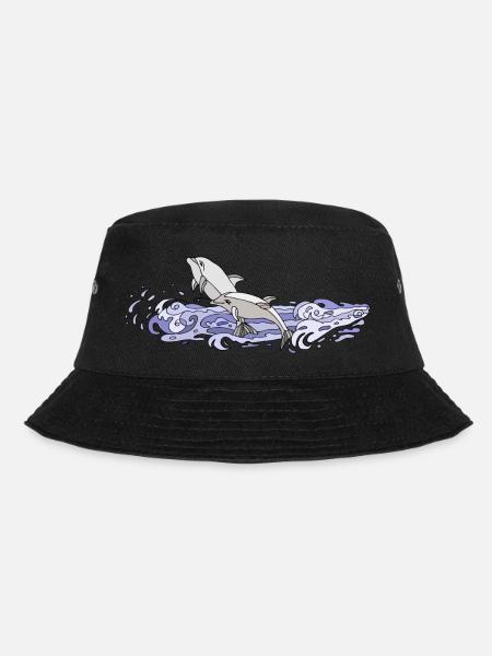 Delphine - Bucket Hat - Schwarz