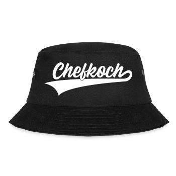 CHEFKOCH KOCH - Bucket Hat - Schwarz - Vorne - Lela (165cm)