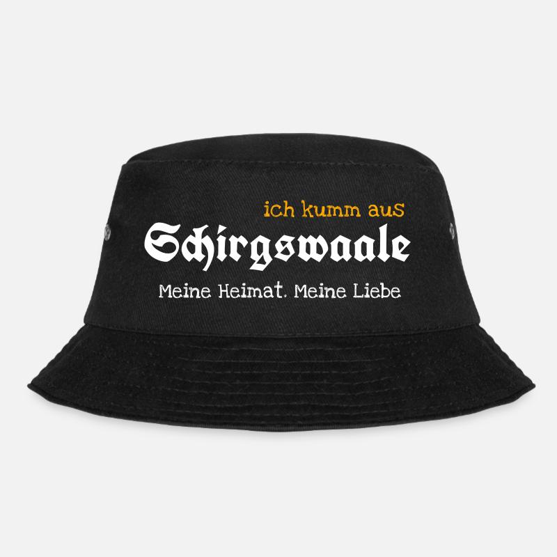 Schirgiswalde - Bucket Hat - Schwarz