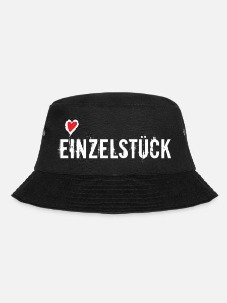 Einzelstück - Bucket Hat - Schwarz