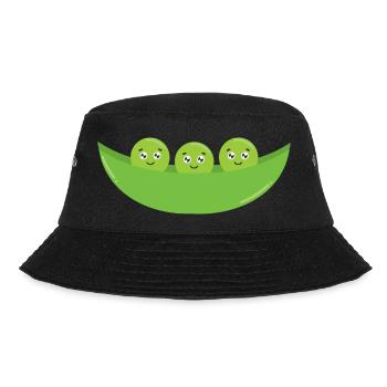 French peas - Bucket Hat - black - Front - Lela (165cm)