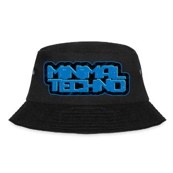 Minimal Techno - Wir lieben Minimal Techno Musik - Bucket Hat - Schwarz - Vorne - Lela (165cm)