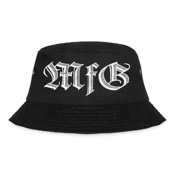 Mit freundlichen Grüßen - Bucket Hat - Schwarz - Vorne - Lela (165cm)