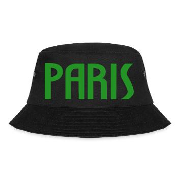 Paris - Bucket Hat - Schwarz - Vorne - Lela (165cm)