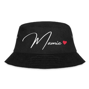 Mamie cadeau grand mère - Bob - noir - Devant - Lela (165cm)