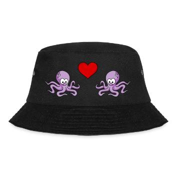 Krake Comic Couple amour - Bob - noir - Devant - Lela (165cm)
