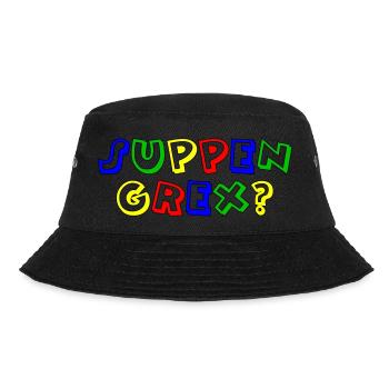 suppengrex rand schwarz - Bucket Hat - Schwarz - Vorne - Lela (165cm)