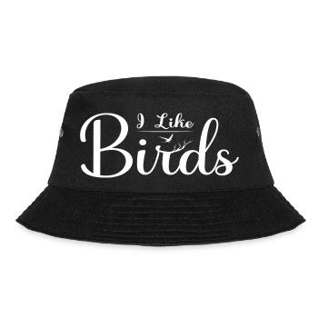 I like Birds - Bucket Hat - Schwarz - Vorne - Lela (165cm)
