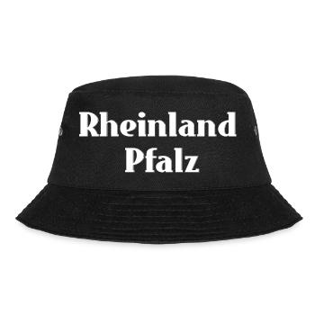 Pfalzliebhaber, Rheinland Pfalz - Bucket Hat - Schwarz - Vorne - Lela (165cm)