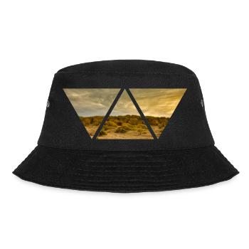 Dunes Triangle Holiday Beach Sunshine Gift - Bucket Hat - black - Front - Lela (165cm)