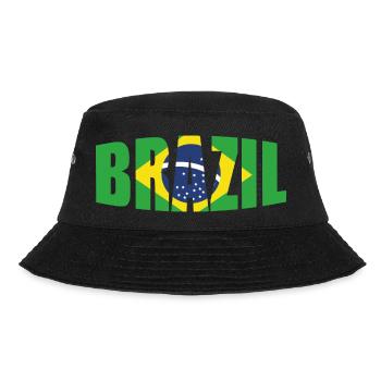 Brazilian Soccer , football team, Soccer 2022 - Bucket Hat - black - Front - Lela (165cm)
