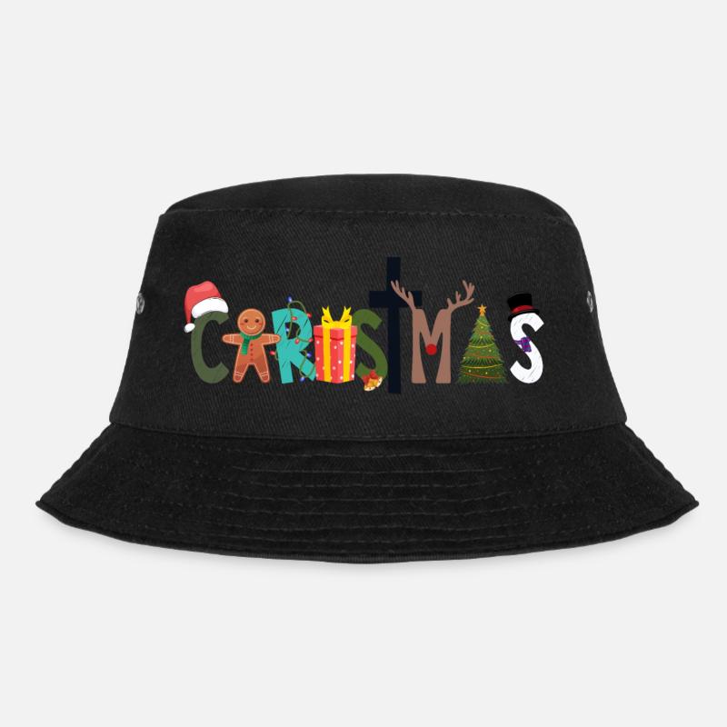 Ugly Christmas - Bucket Hat - Schwarz