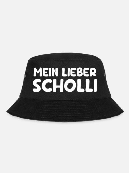 Mein Lieber Scholli Angler und Fischliebhaber - Bucket Hat - Schwarz