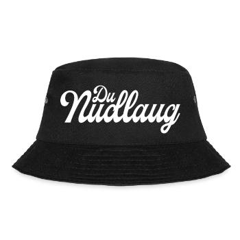 Nudlaug mundl ein echter wiener - Bucket Hat - Schwarz - Vorne - Lela (165cm)