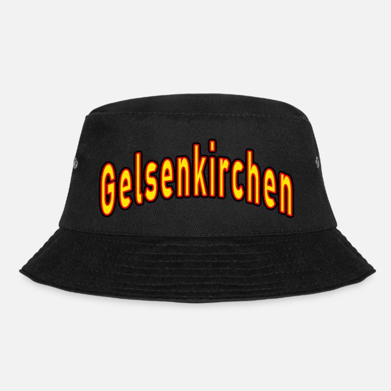 Gelsenkirchen - Bucket Hat - Schwarz
