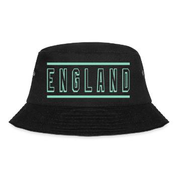 England - Bucket Hat - Schwarz - Vorne - Lela (165cm)