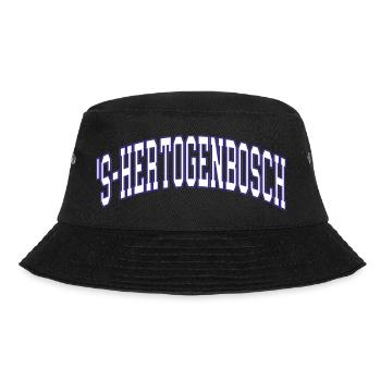 s Hertogenbosch - Bucket Hat - Schwarz - Vorne - Lela (165cm)