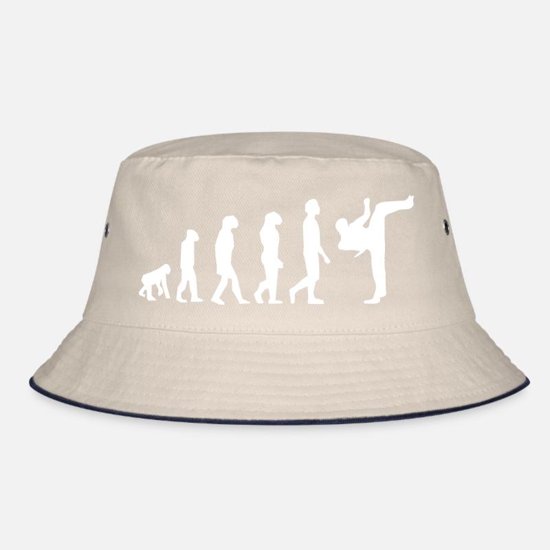 Evolution der Kampfkünste Bucket Hat
