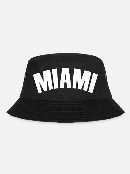 miami shirt - Bucket Hat - Schwarz