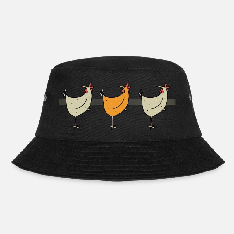 Easter Design - Bucket Hat - black