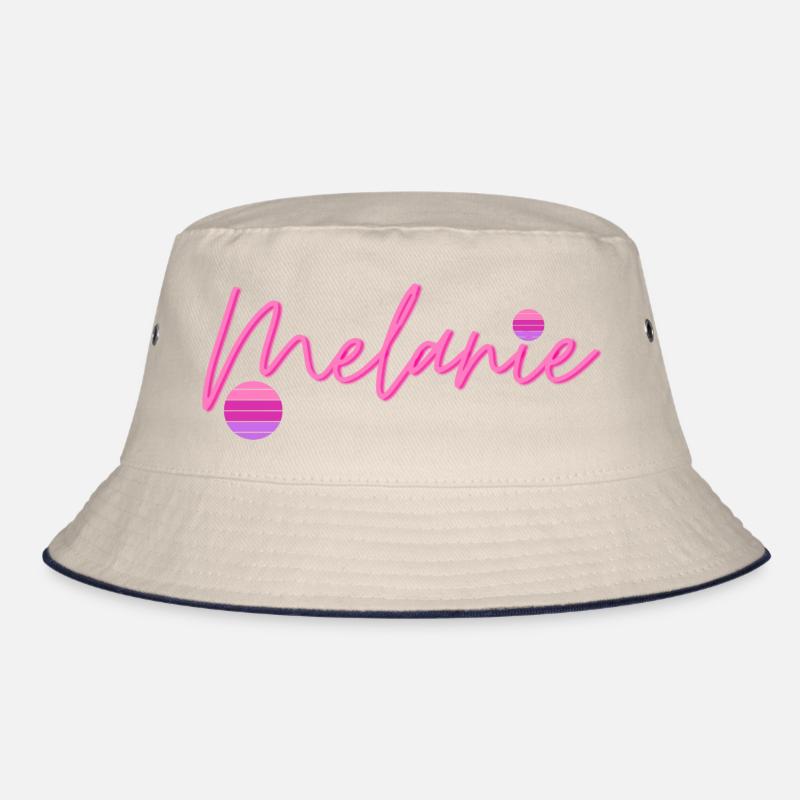 Melanie First name Bucket Hat