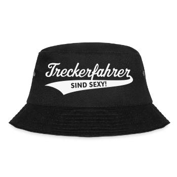 Treckerfahrer – Sind Sexy! (Trecker / W) - Bucket Hat - Schwarz - Vorne - Lela (165cm)