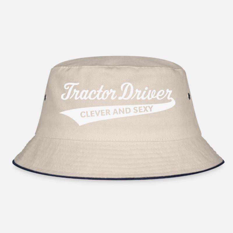 Tractor Driver – Clever And Sexy (Farmer / W) Bucket Hat