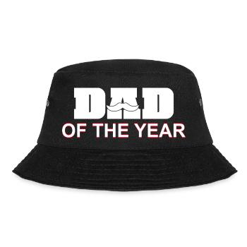 Dad of the year - Bucket Hat - black - Front - Lela (165cm)
