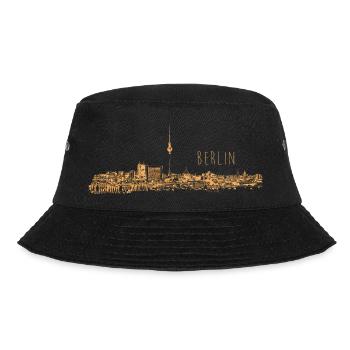 Berlin germany techno rave music party travel - Bucket Hat - black - Front - Lela (165cm)