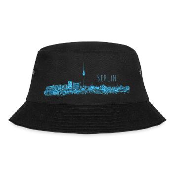 Berlin germany techno rave music party travel - Bucket Hat - black - Front - Lela (165cm)