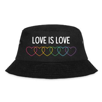 Mois de la fierté LGBT - L’amour c’est l’amour - Bob - noir - Devant - Lela (165cm)