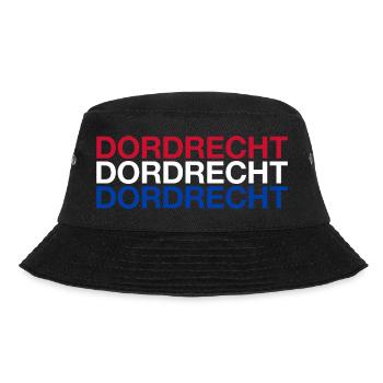 DORDRECHT Netherlands Niederlande Flgge - Bucket Hat - Schwarz - Vorne - Lela (165cm)