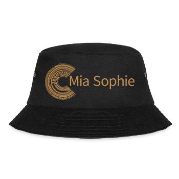 Für Mia Sophie - Bucket Hat - Schwarz - Vorne - Lela (165cm)