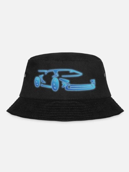Fast Supercar Concept Car Sports Car Racing - Bucket Hat - black