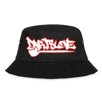 Dartslove_red - Bucket Hat - Schwarz - Vorne - Lela (165cm)