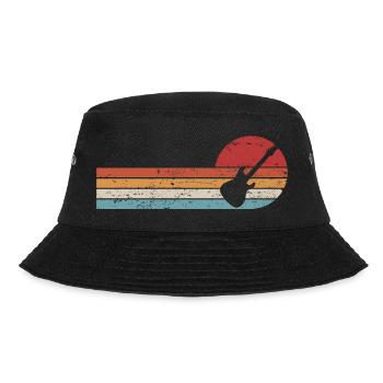 Guitar Guitarist Guitar Player Musician - Bucket Hat - black - Front - Lela (165cm)