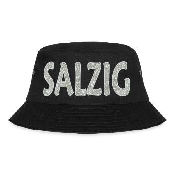 Salzig-Sauer-Wütend - Bucket Hat - Schwarz - Vorne - Lela (165cm)